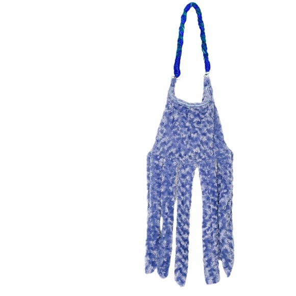 Faux Fur Fringe Crossbody Bag - Picture 2 of 7